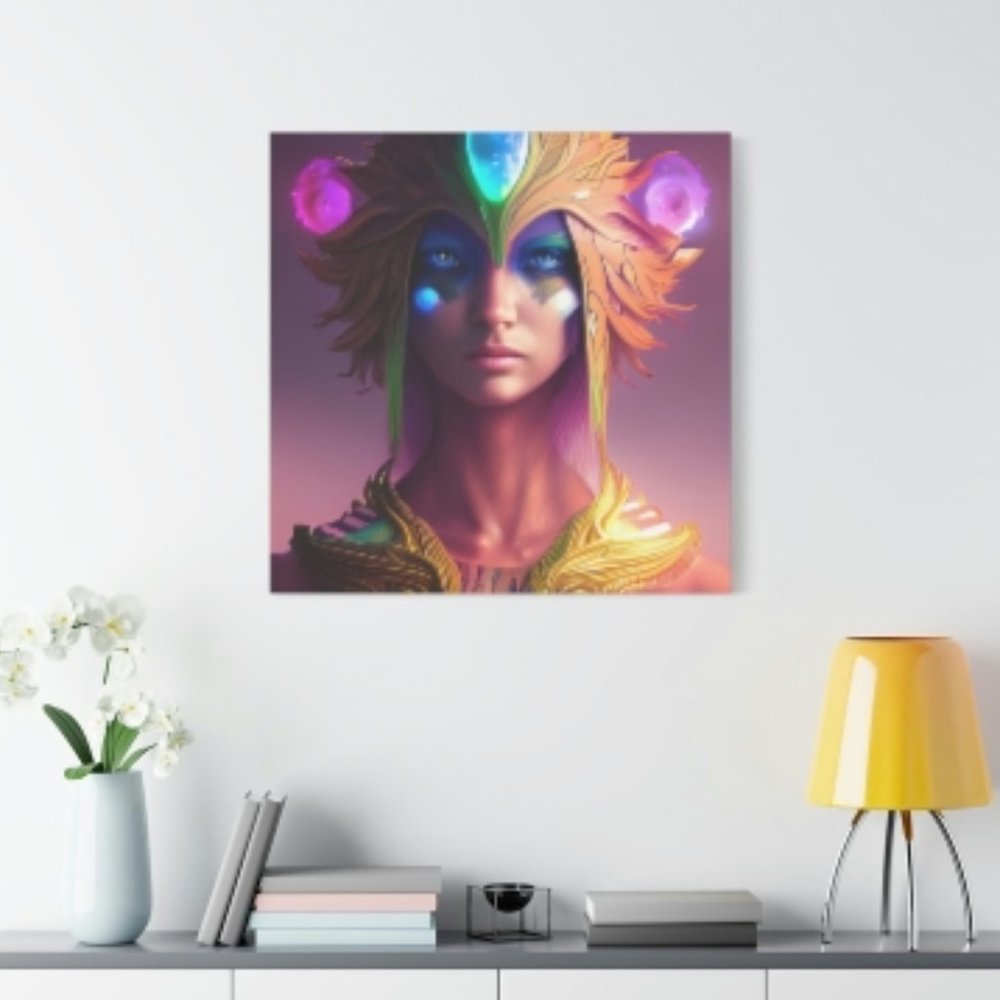 Warrior Princess Canvas Art